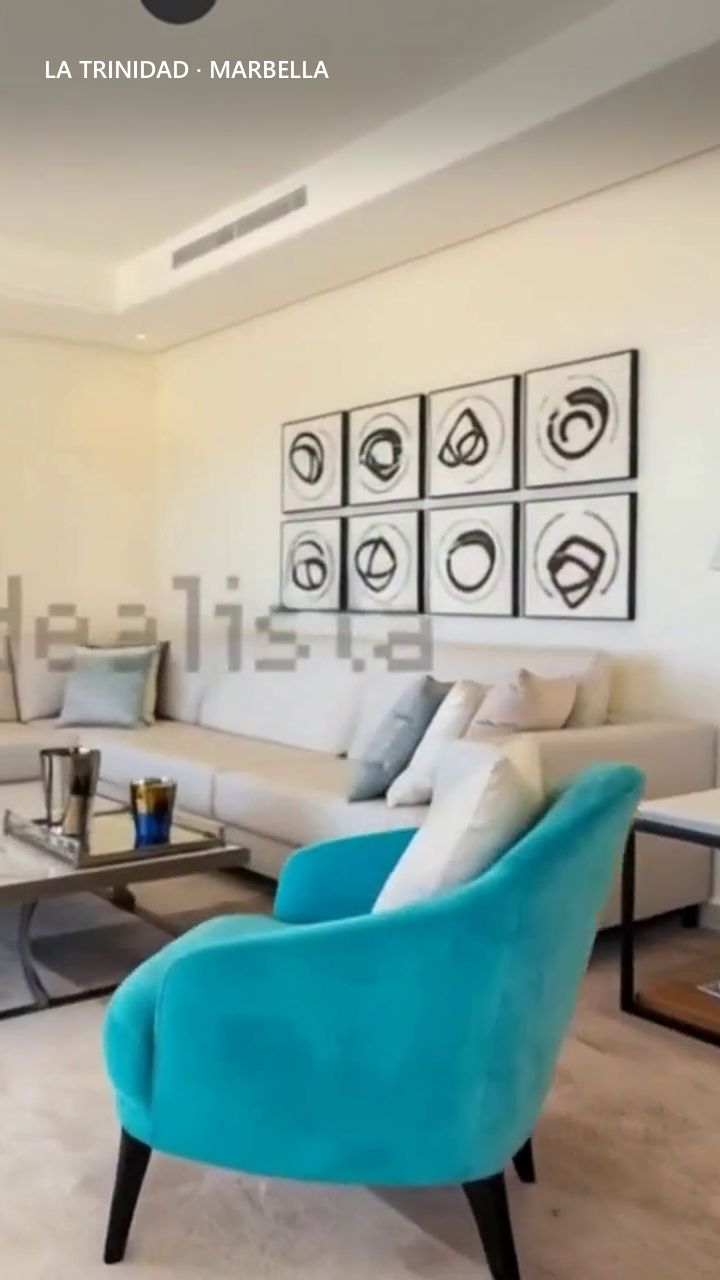 Vertical photo from the film: living room